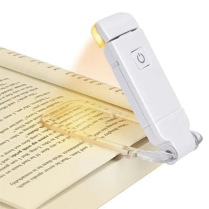 Luz de lectura LED USB recargable para protección ocular