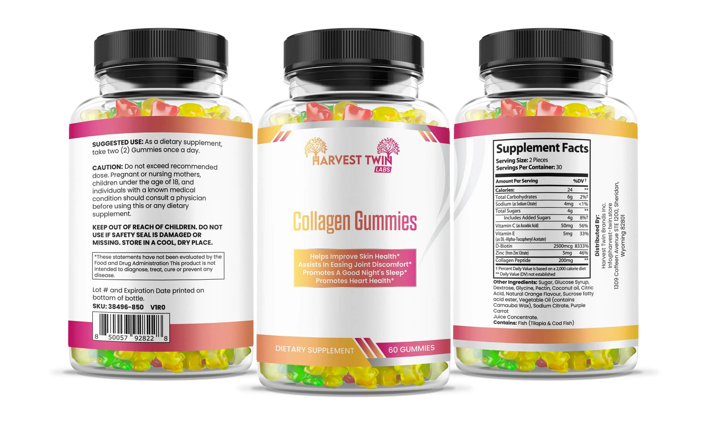 Gummies au collagène