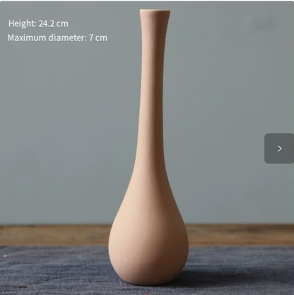 Minimalist Nordic Ceramic Vase for Home Decor