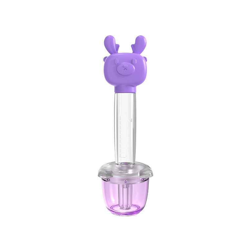 Anti-Choking Baby Syringe Medicine Feeder Device