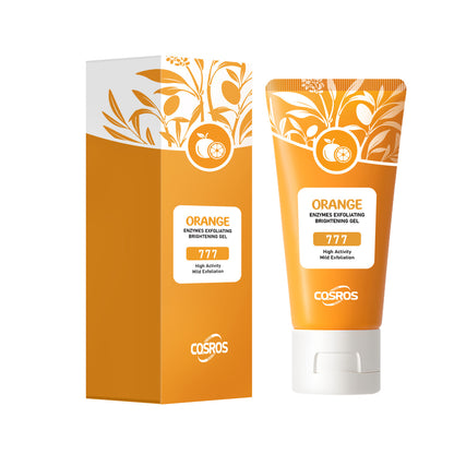 Gel exfoliant et blanchissant à l'orange pour les soins de la peau